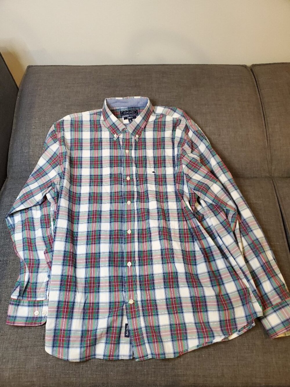 Crown and Ivy Button Down Shirt Plaid